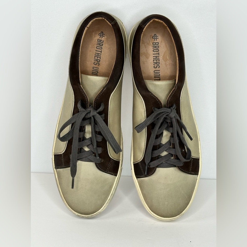 Brothers Untied Colorado Casual Fashion Sneakers Low Top‎ Tan Brown Sz 9